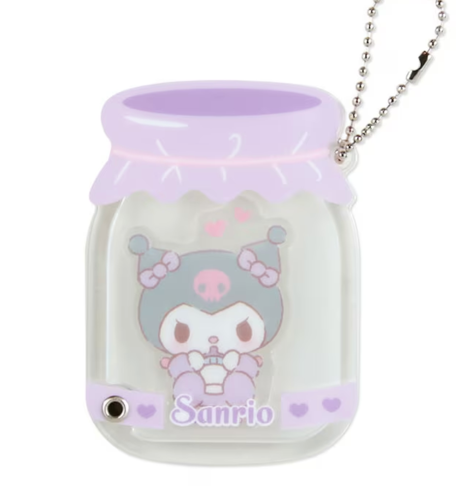 Kuromi - Sanrio Characters Baby Milk Bottle Acrylic Shaker Charm