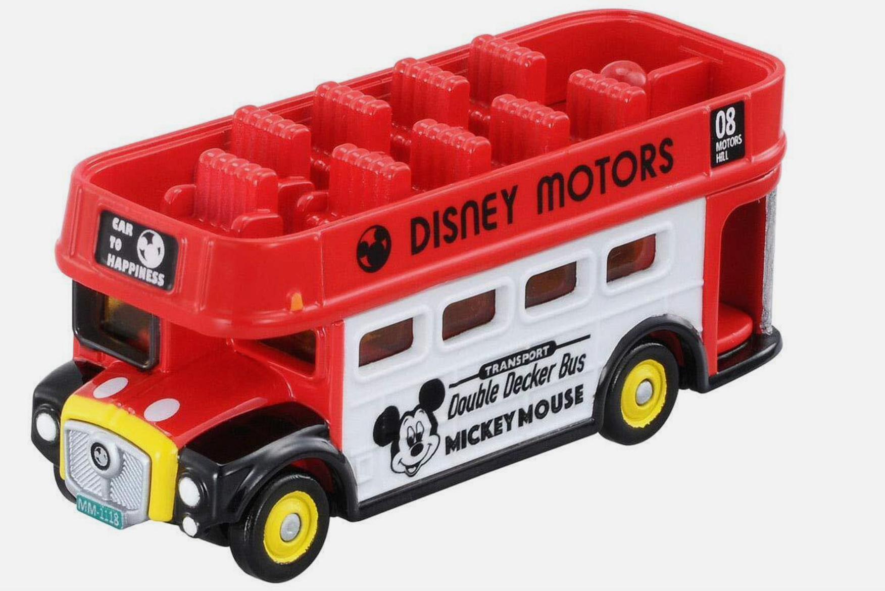 Mickey Mouse Sunny Decker - Disney Motors by Takara Tomy