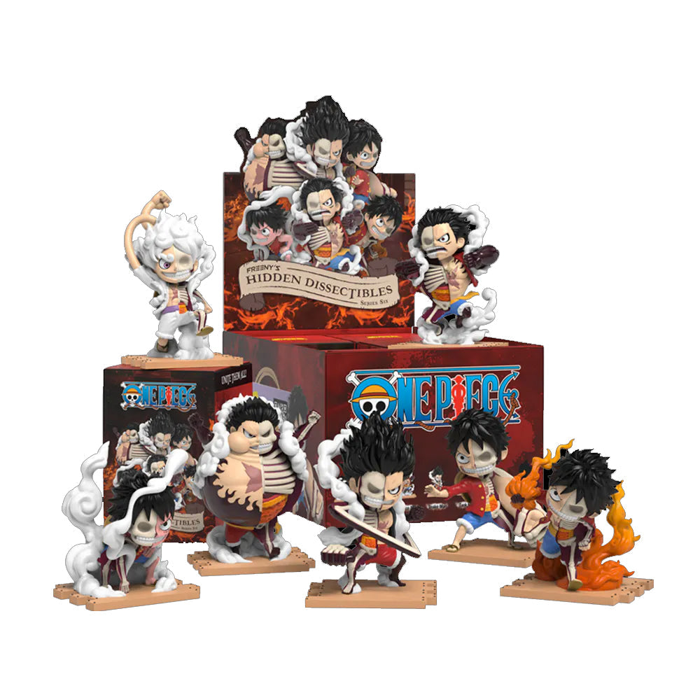 *Pre-order* Freeny's Hidden Dissectibles: One Piece - Luffy's Gears Edition Blind Box by Mighty Jaxx