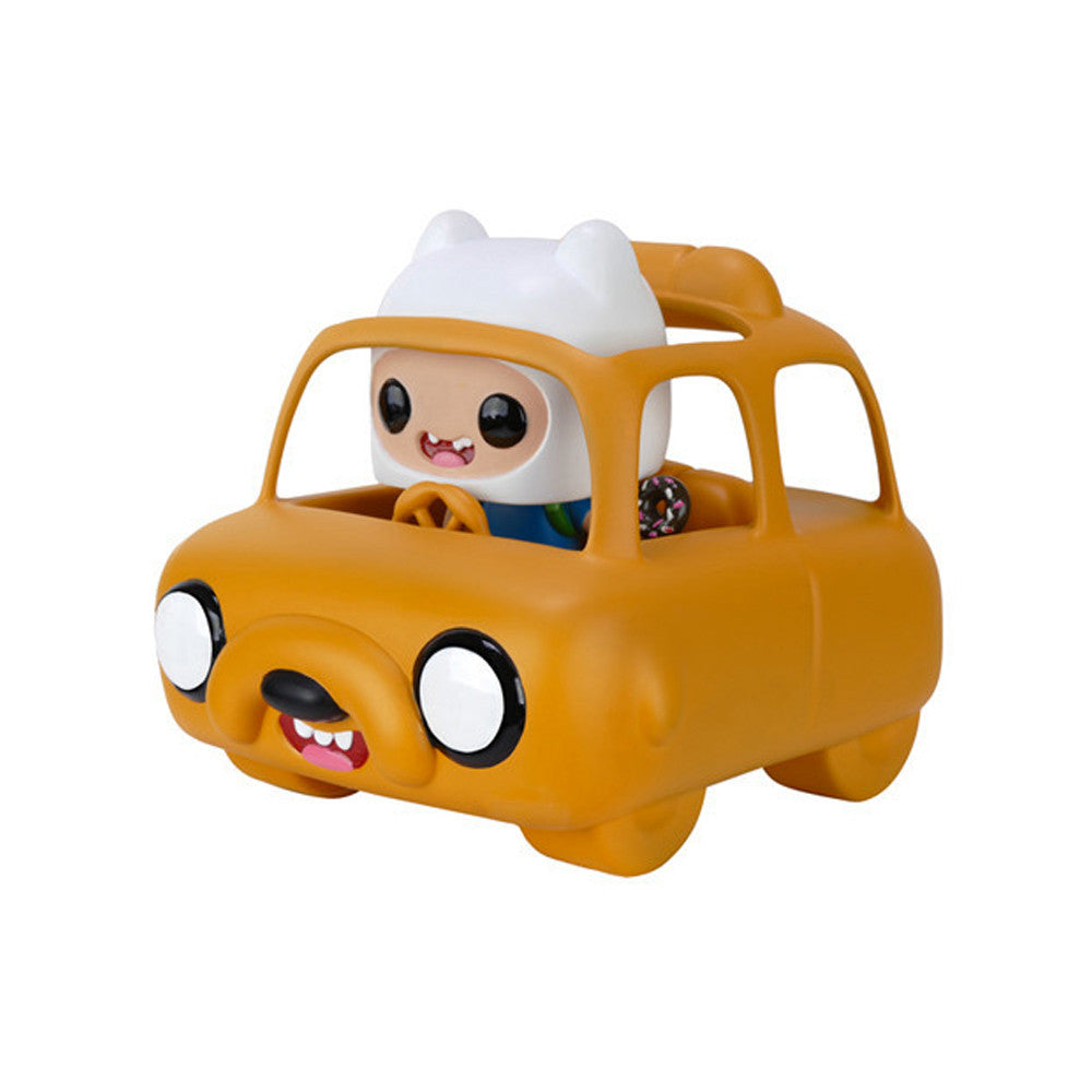 Pop Rides Adventure Time Jake Car and Finn Vinyl Figure by Funko - Mindzai

