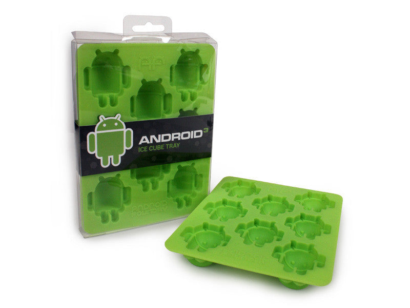 Android Silicon Ice Cube Tray - Mindzai  - 1