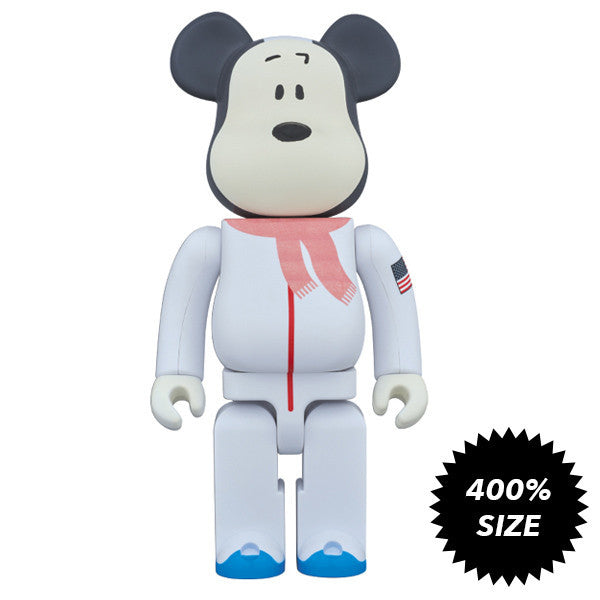 Astronaut Snoopy 400% Bearbrick by Peanuts x Medicom Toy - Mindzai
