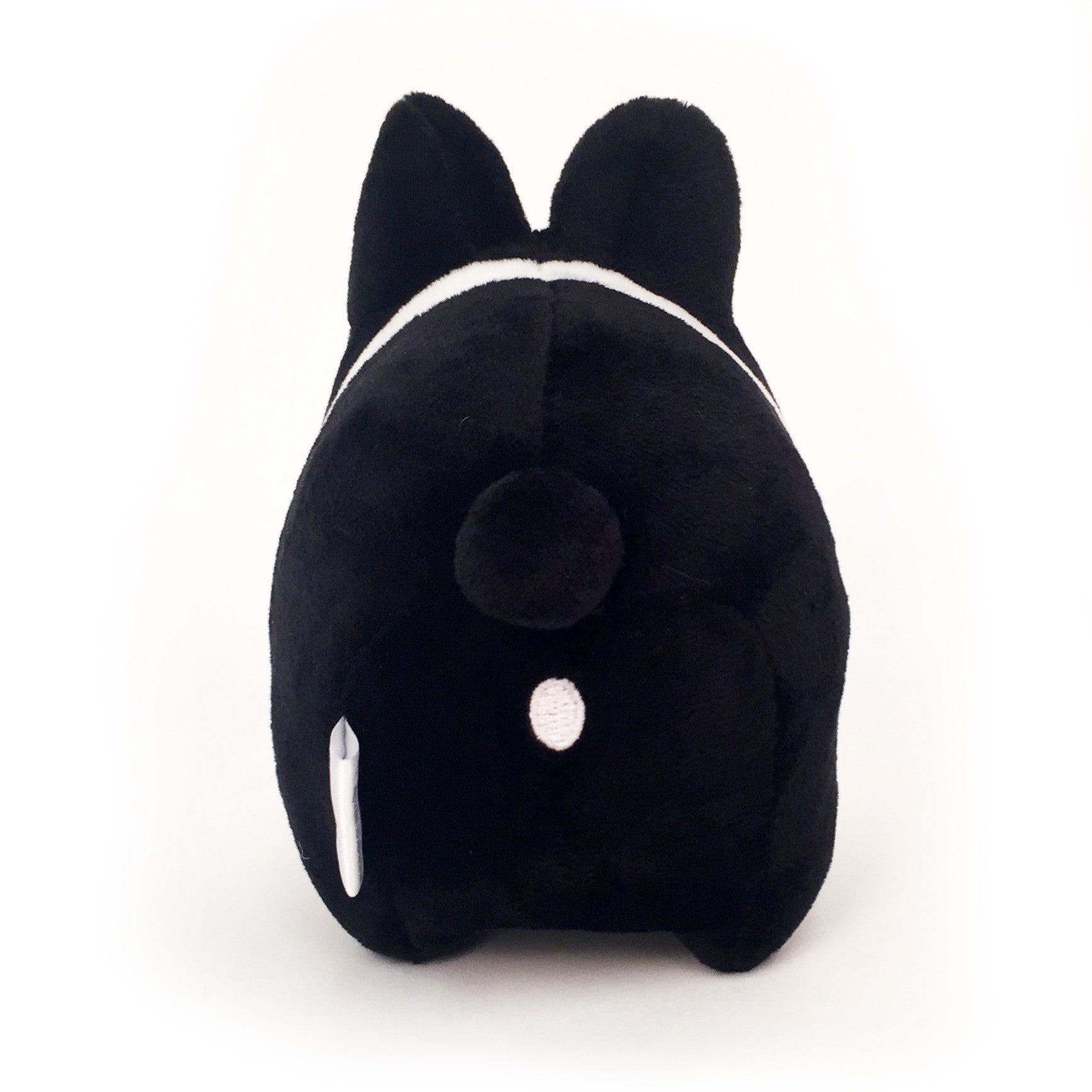 Black and White Litton 4.5” Small Plush Toy by Kidrobot - Mindzai
 - 1