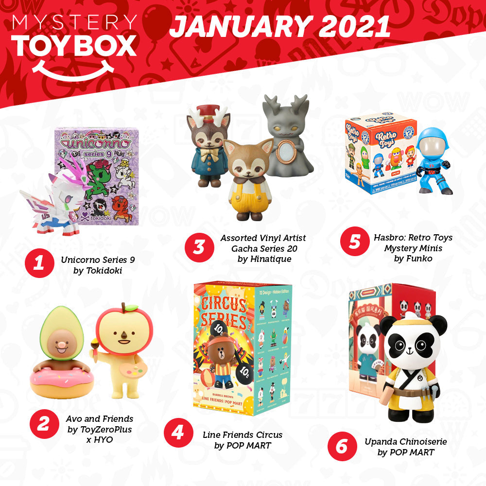 Mystery Toy Box Subscription - Month to Month Plan