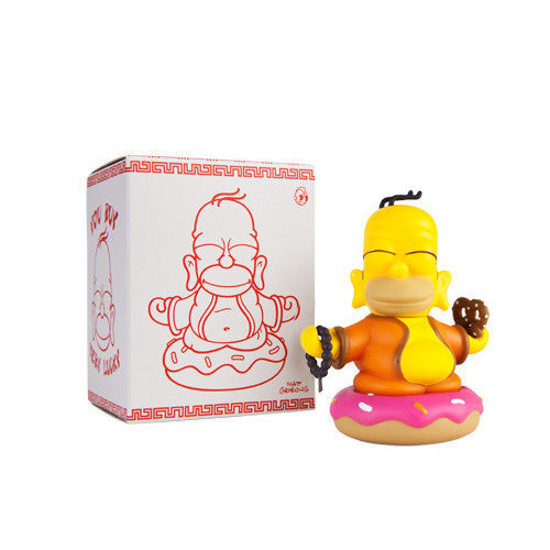 Simpsons Homer Buddha 3 inch by Kidrobot - Mindzai  - 1