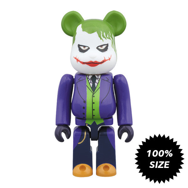 Joker The Dark Knight 100% Bearbrick - Mindzai 
