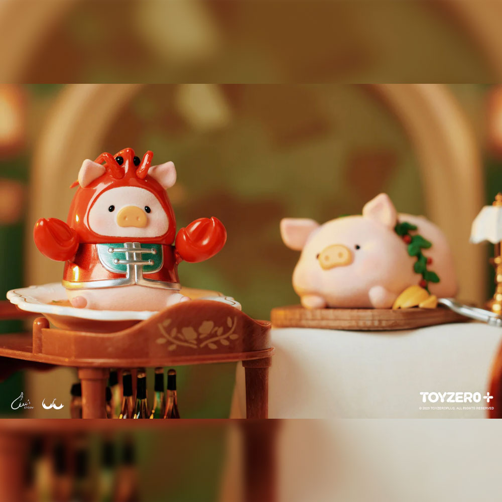 Lulu The Piggy Pigchelin Restaurant Blind Box Series by Toyzeroplus