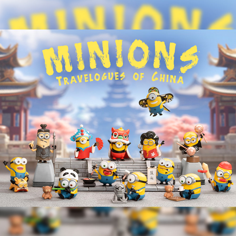 Minions Travelogues of China Series Figures Blind Box by POP MART