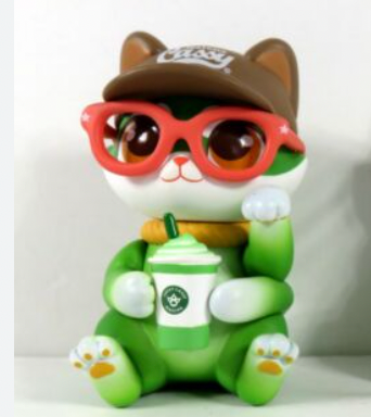 Matcha Latte - Cassy Cat Drinks Series by Toy City