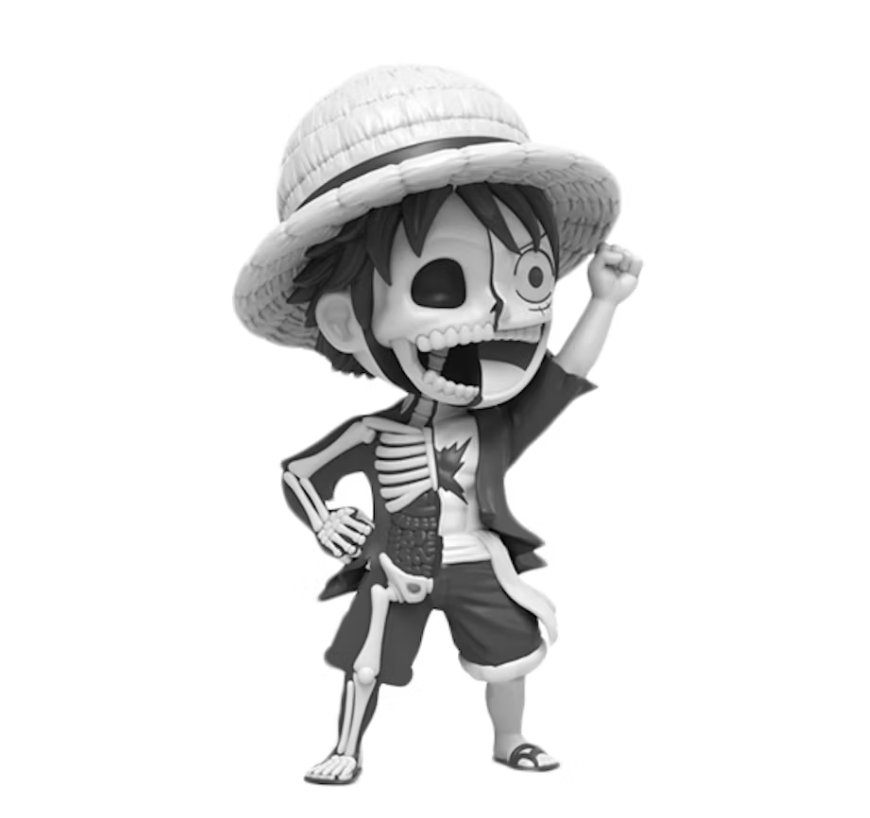 Luffy (Mono) - One Piece Hidden Dissectables Series 1 by Jason Freeny x Mighty Jaxx