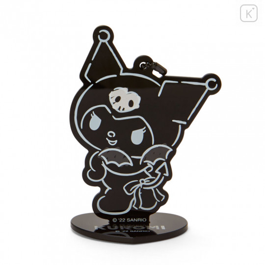 Bat Kuromi Monochrome Acrylic Keychain Stand by Sanrio