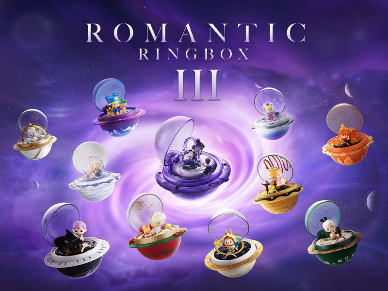 Romantic Ring Box Series 3 Scene Sets by POP MART - Mindzai