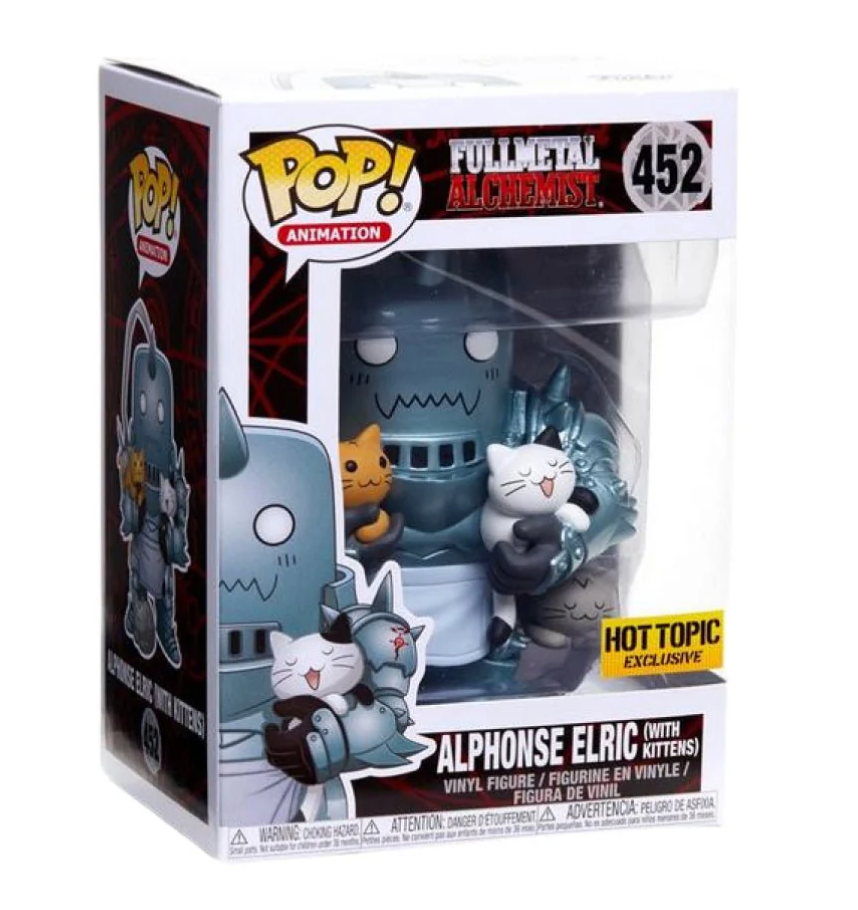 Alphonse Elric with Kittens Funko Pop (Hot Topic Exclusive)