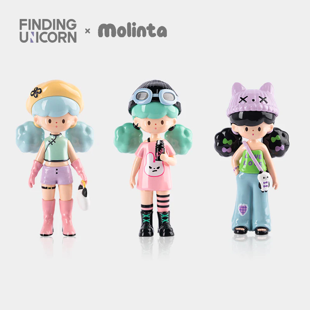 Molinta Gossip Club Blind Box Series by Molinta x Finding Unicorn