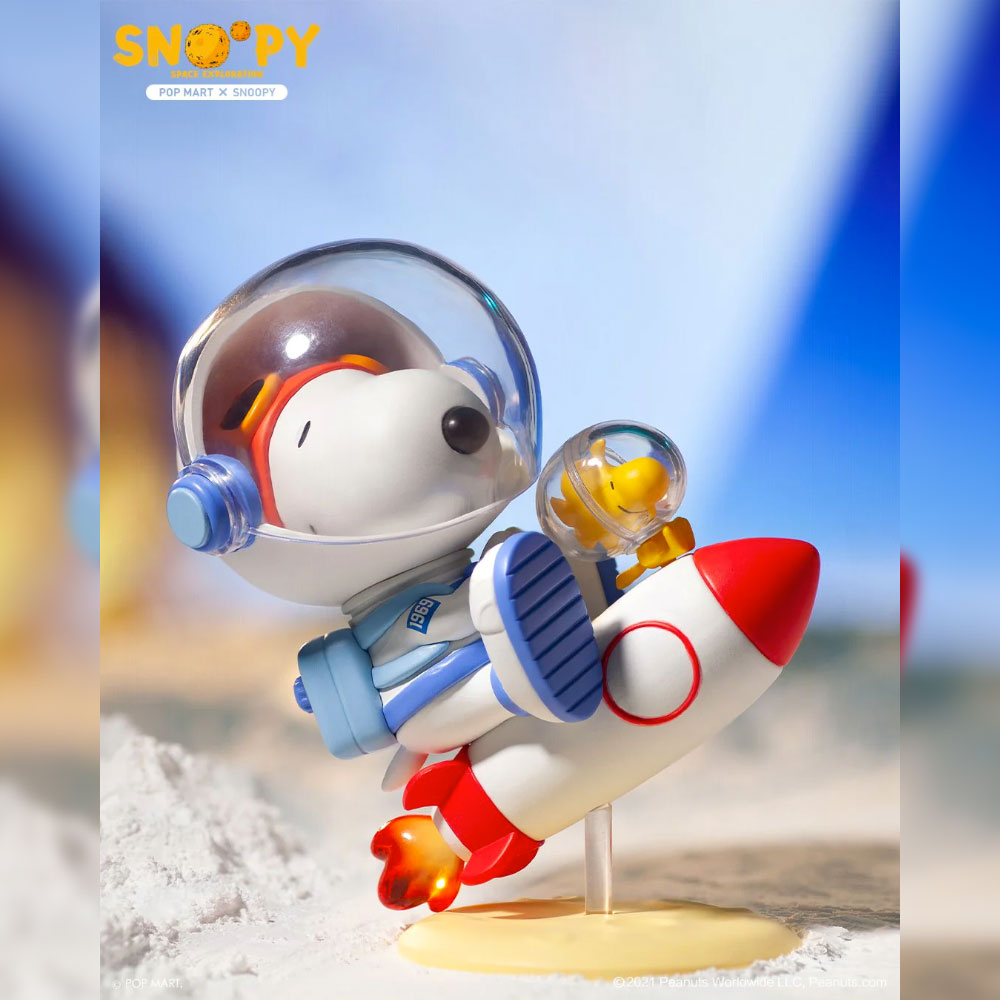 Rocket Beagle - Snoopy Space Exploration Series by POP MART - Mindzai