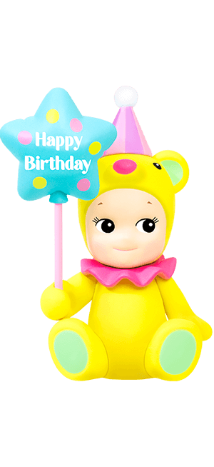 Star Balloon - Sonny Angel Birthday Gift Bear 2021 Series by Sonny Angel