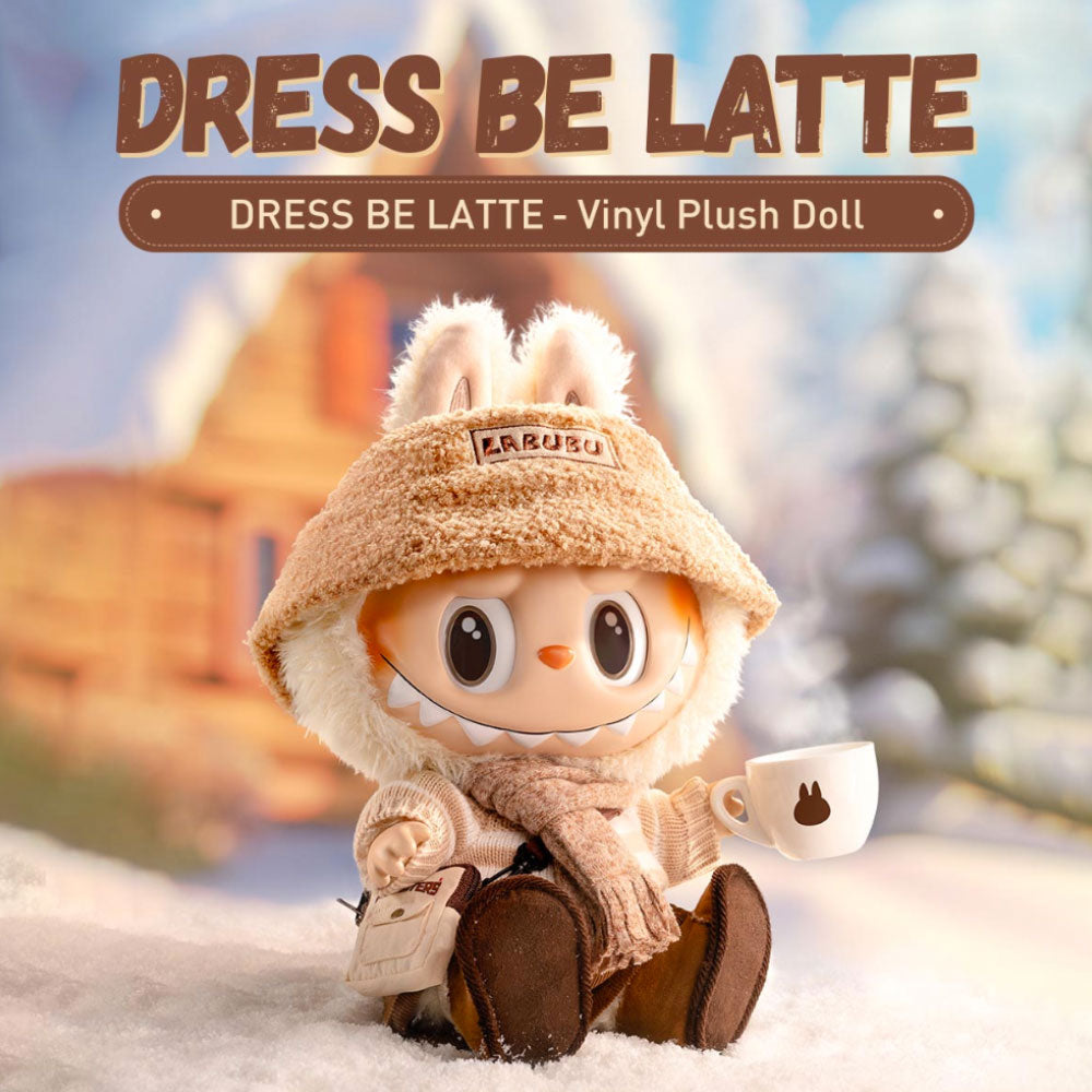 *Pre-order* The Monsters - Dress Be Latte Vinyl Plush Doll by POP MART