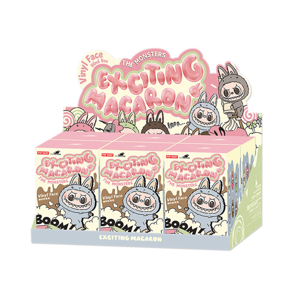 The Monsters Exciting Tasty Macarons Vinyl Face Blind Box by POP MART
