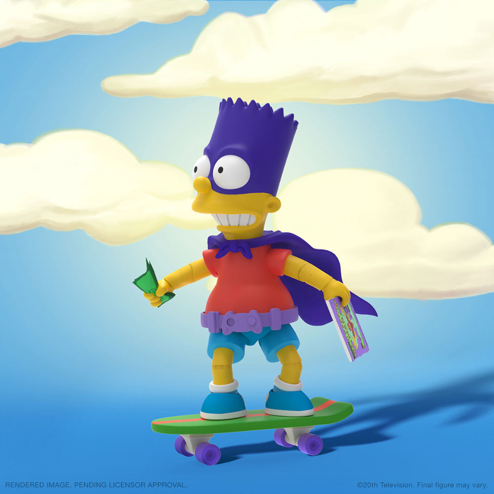 The Simpsons Ultimates Wave 2 Bartman Action Figure by Super7