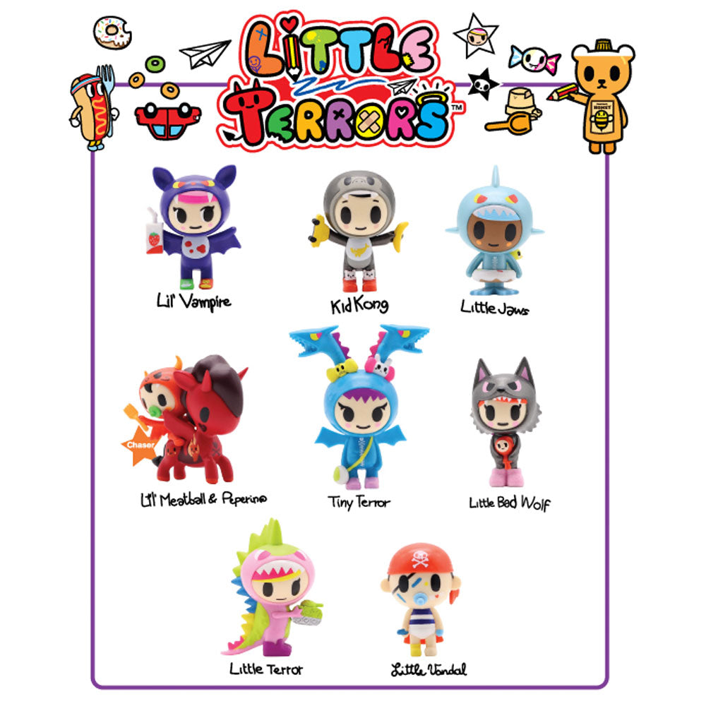 Little Terrors Blind Box Mini Series by Tokidoki