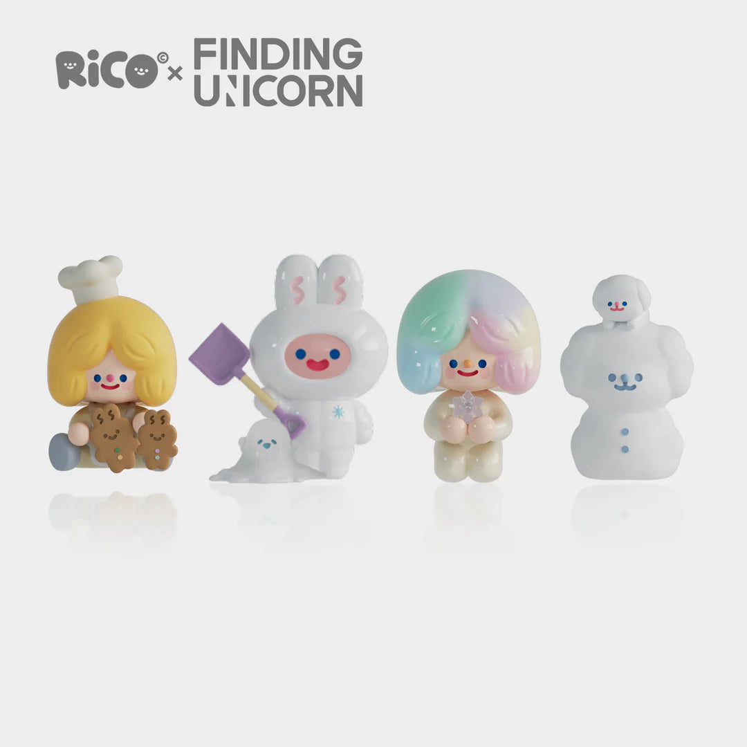 RiCO Happy Winter Days Blind Box Series by Rico x Finding Unicorn