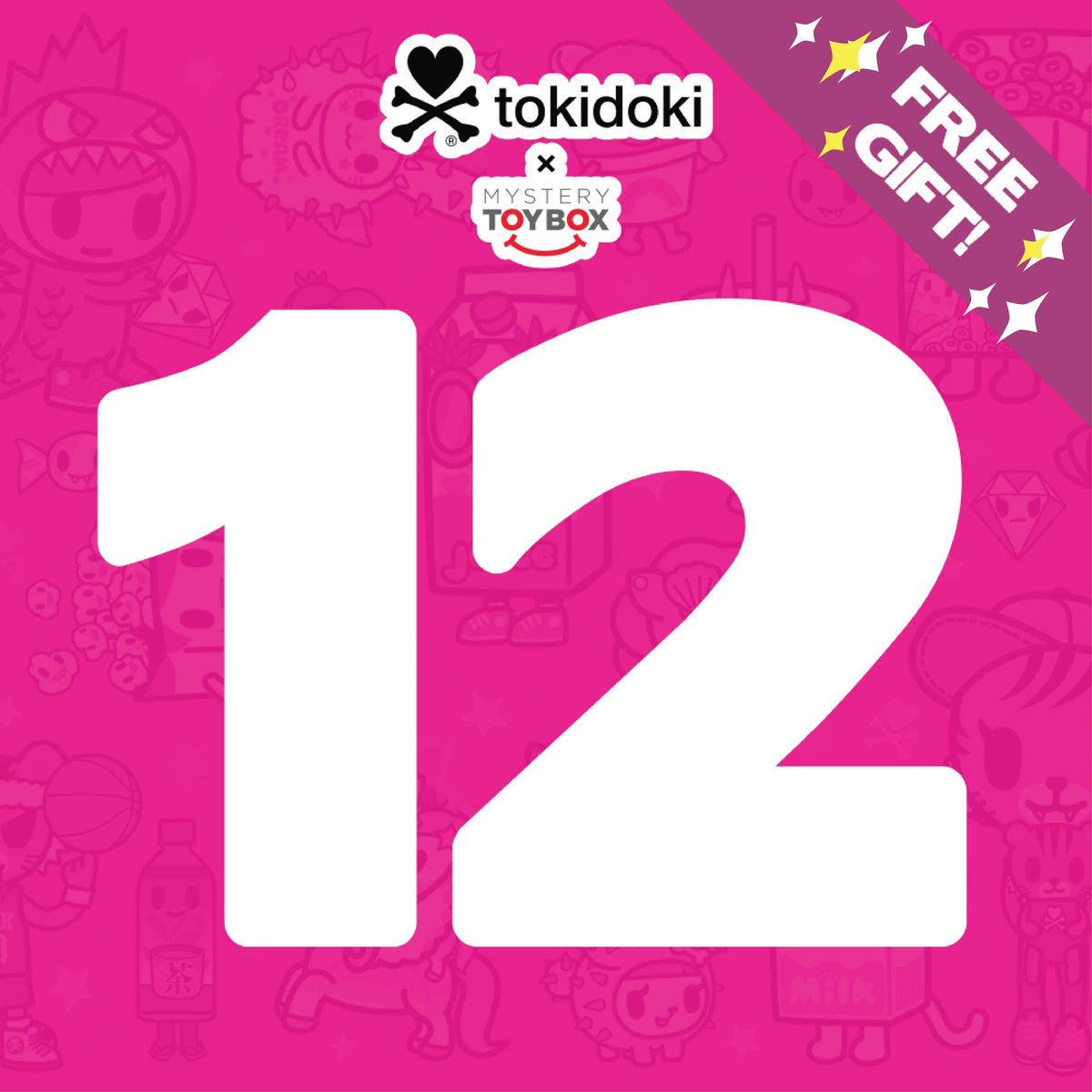 tokidoki Mystery Toy Box subscription - 12 Month Plan