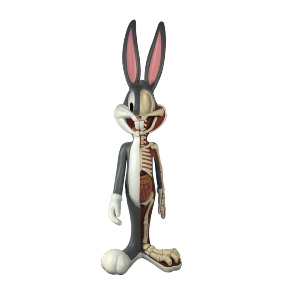 Looney Tunes Anatomical Wabbit Bug Bunny Figure by Jason Freeny x Kidrobot - Mindzai
 - 1