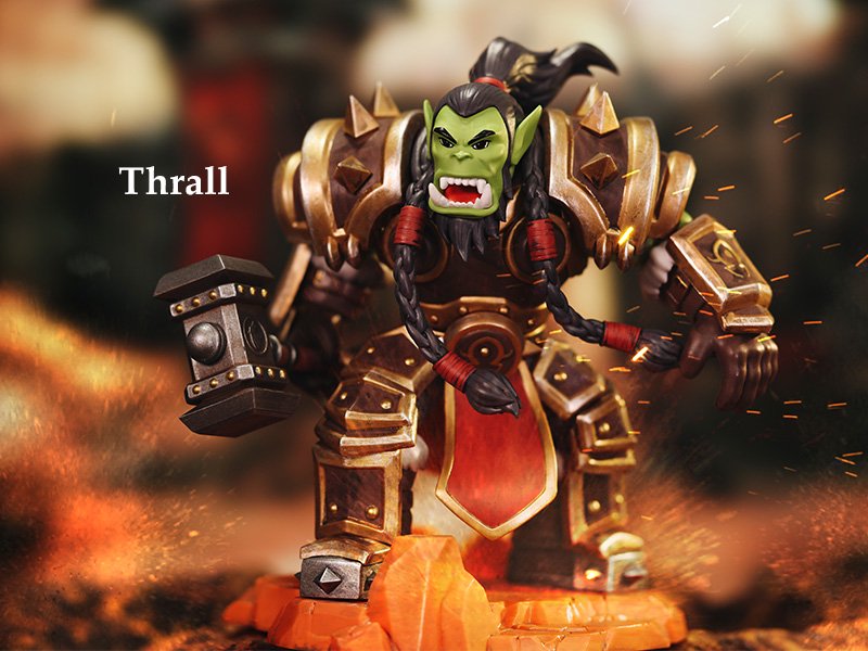 Thrall - World of Warcraft Collectible Character Series by POP MART