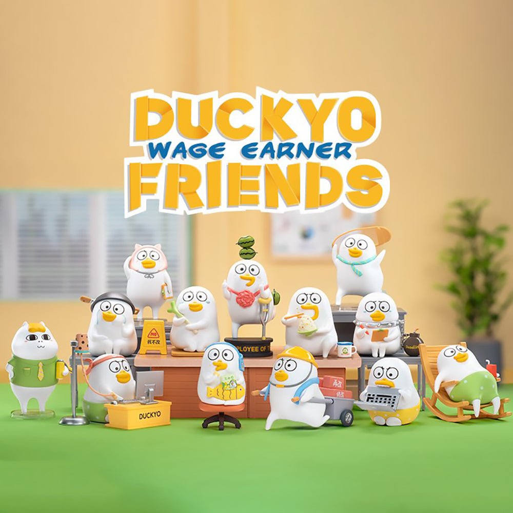Duckyo Friends Wage Earner Blind Box Series by POP MART