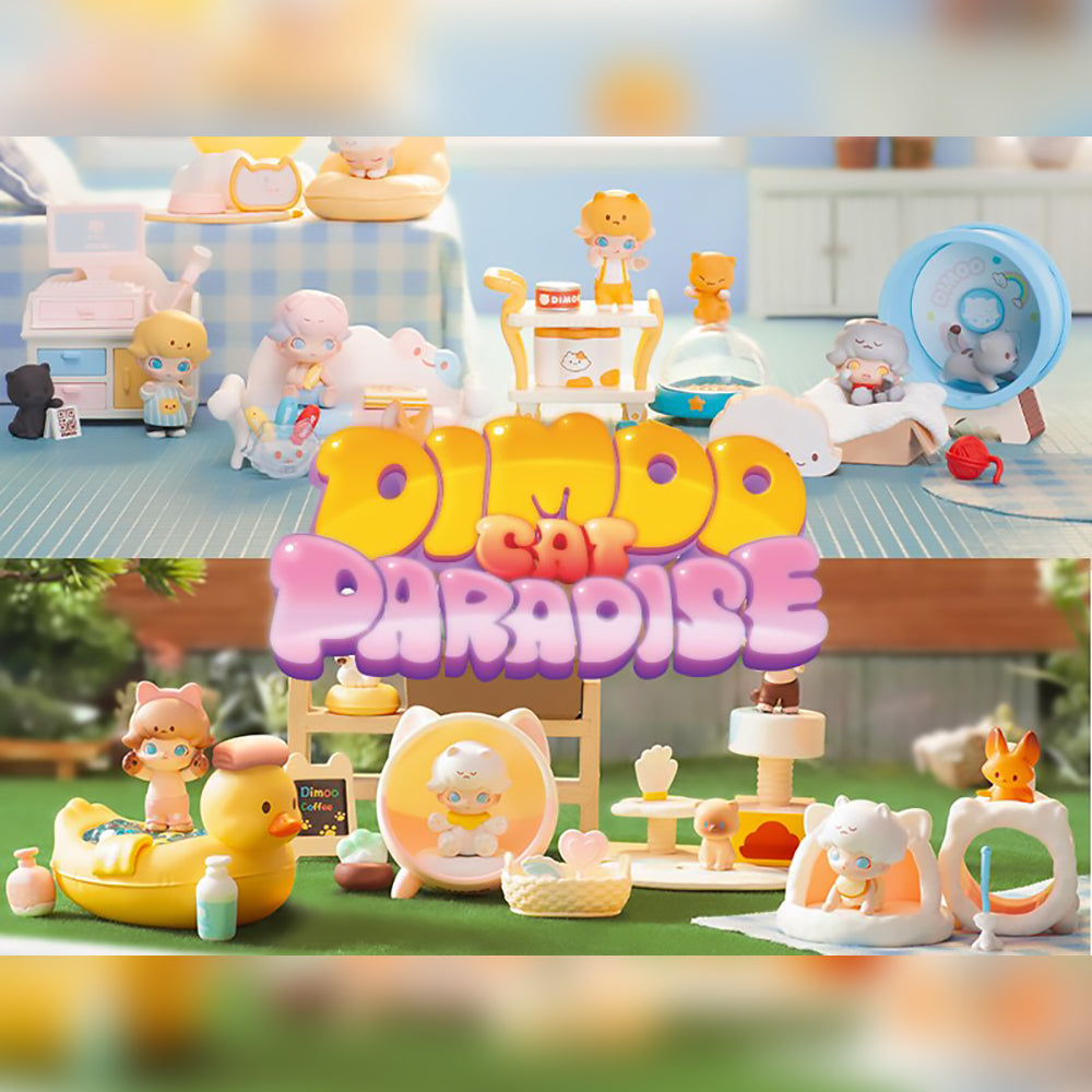 Dimoo Cat Paradise Prop Blind Box Series by POP MART