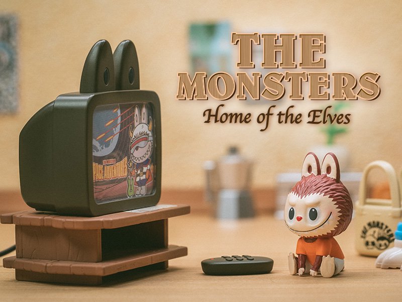 The Monsters Home of the Elves Prop Blind Box Series by Kasing Lung x POP MART