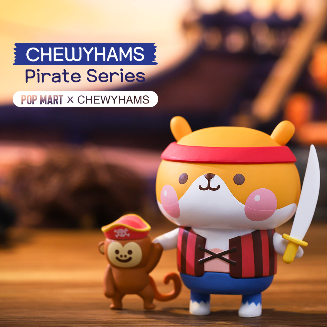 Chewy Hams Pirate Blind Box Series by Funi x POP MART