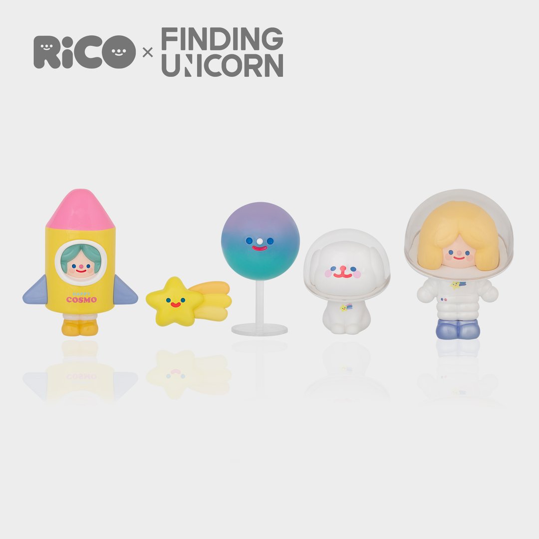 Happy Cosmo Blind Box Series by Rico x Finding Unicorn