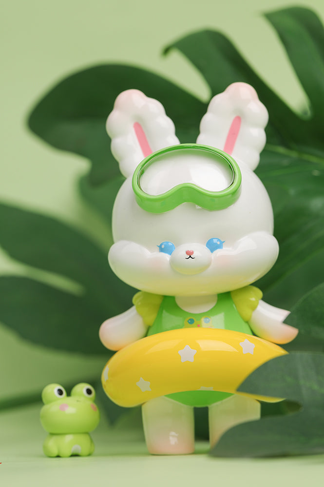 Frog Swim POPO Rabbit by SeaStar Studios