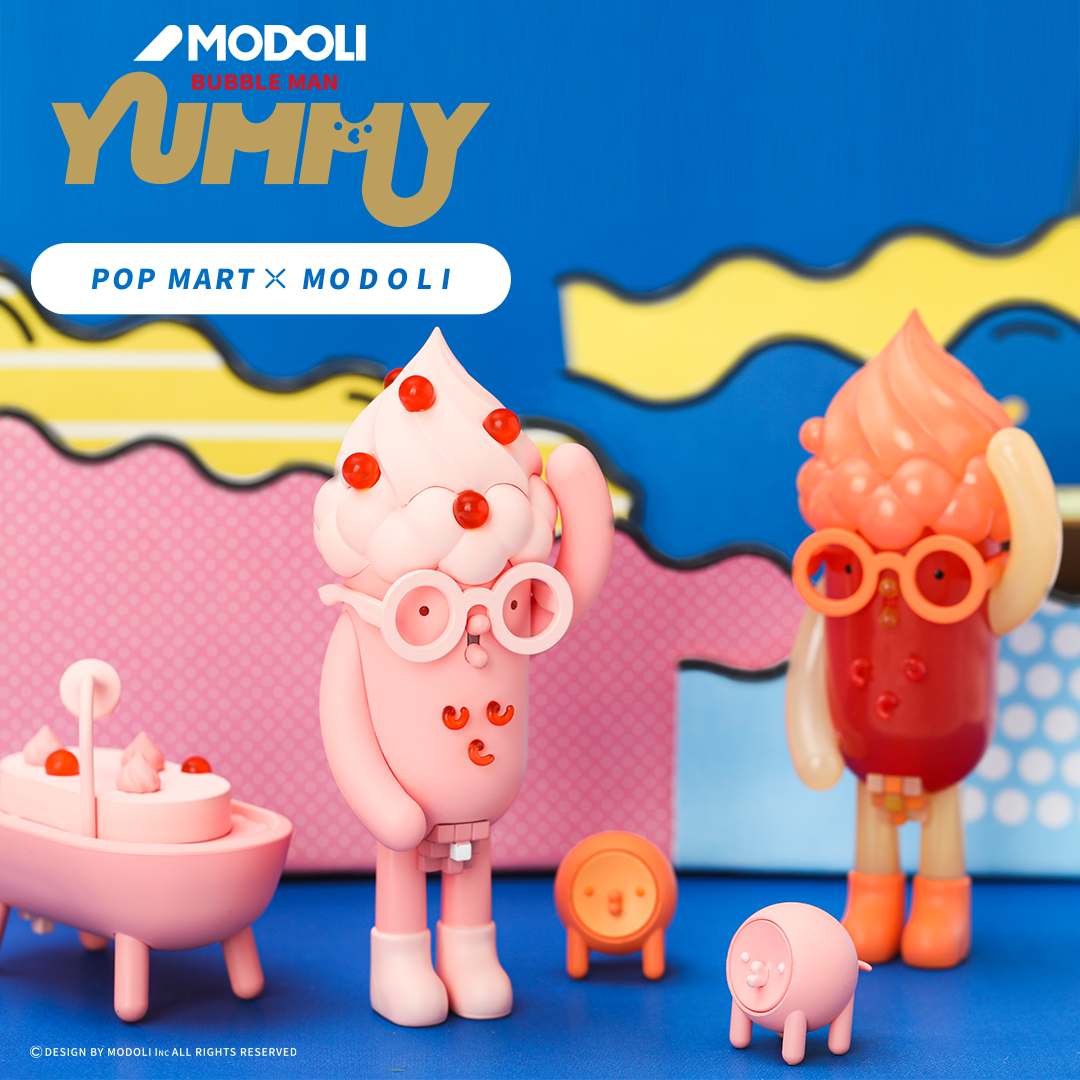 Yummy Bubble Man by Modoli x POP MART