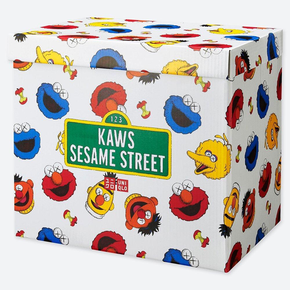 Kaws x Sesame Street x Uniqlo Complete Toy Box Set - Mindzai