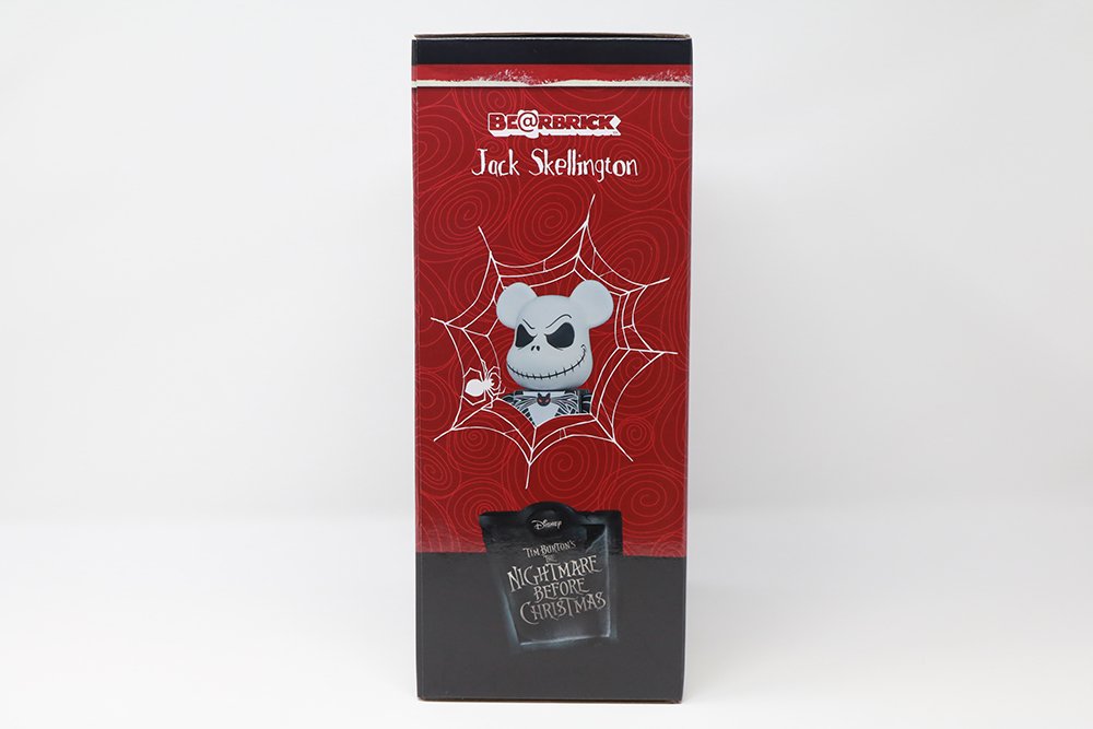 Disney's The Nightmare Before Christmas: Jack Skellington 100% + 400% Bearbrick Set by Medicom Toy