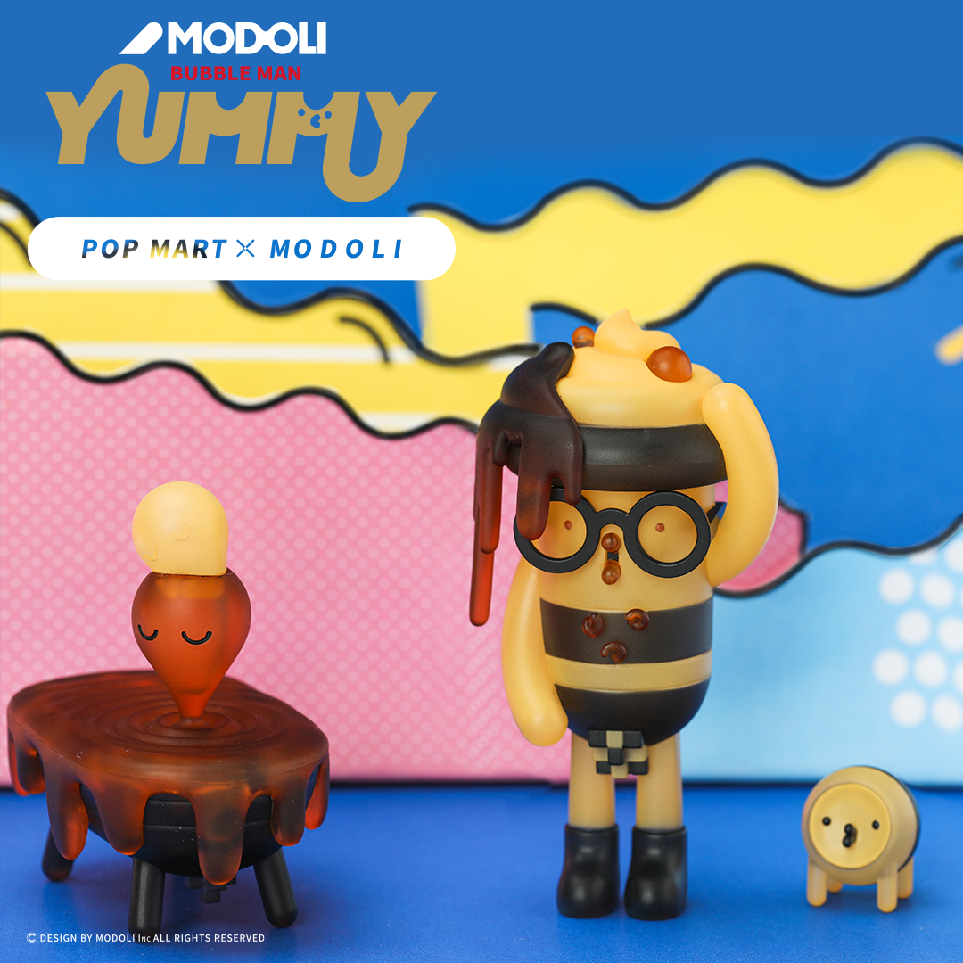 Yummy Bubble Man by Modoli x POP MART