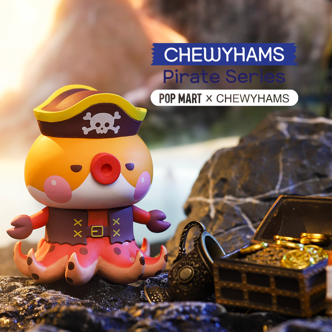 Chewy Hams Pirate Blind Box Series by Funi x POP MART