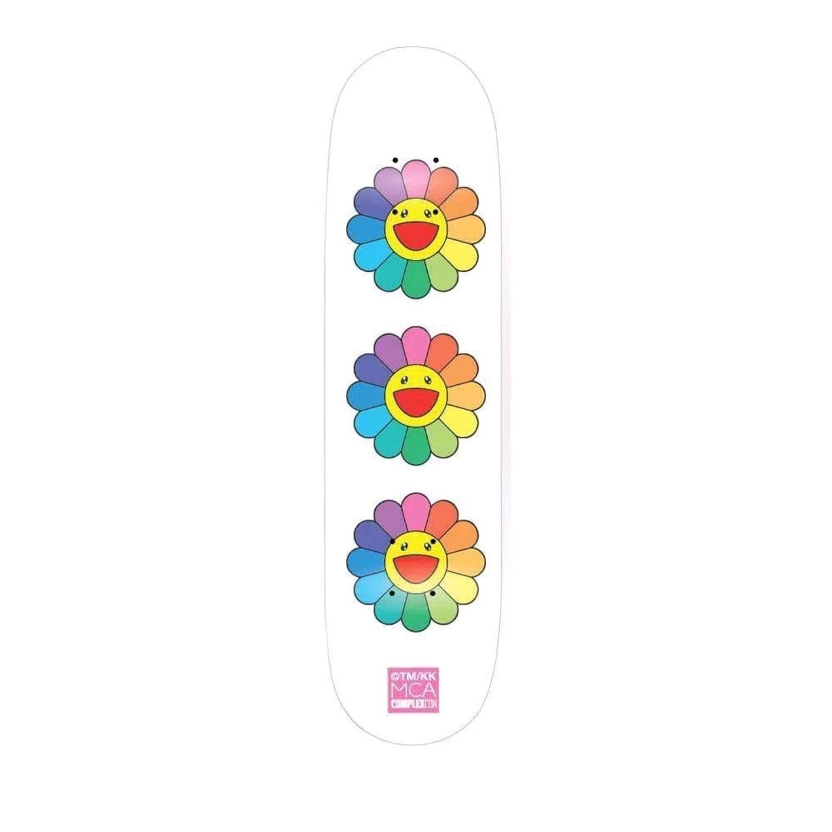 Takashi Murakami Skateboard - White Floral Edition