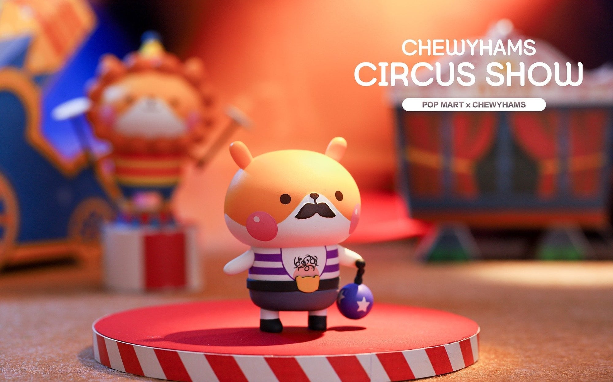 Chewy Hams Circus Blind Box Series by Funi x POP MART