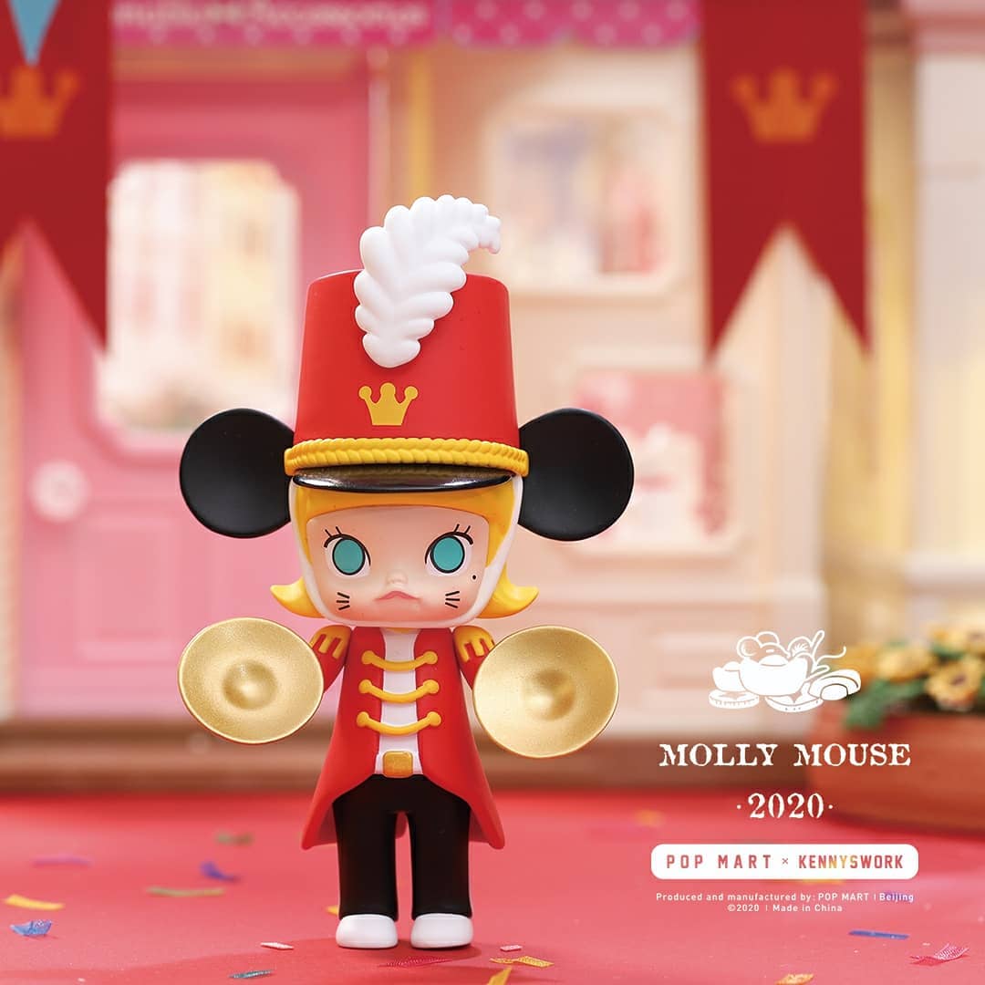 Molly Mouse Happy New Year 2020 Set by Kennyswork x POP MART [Opened Box Version]