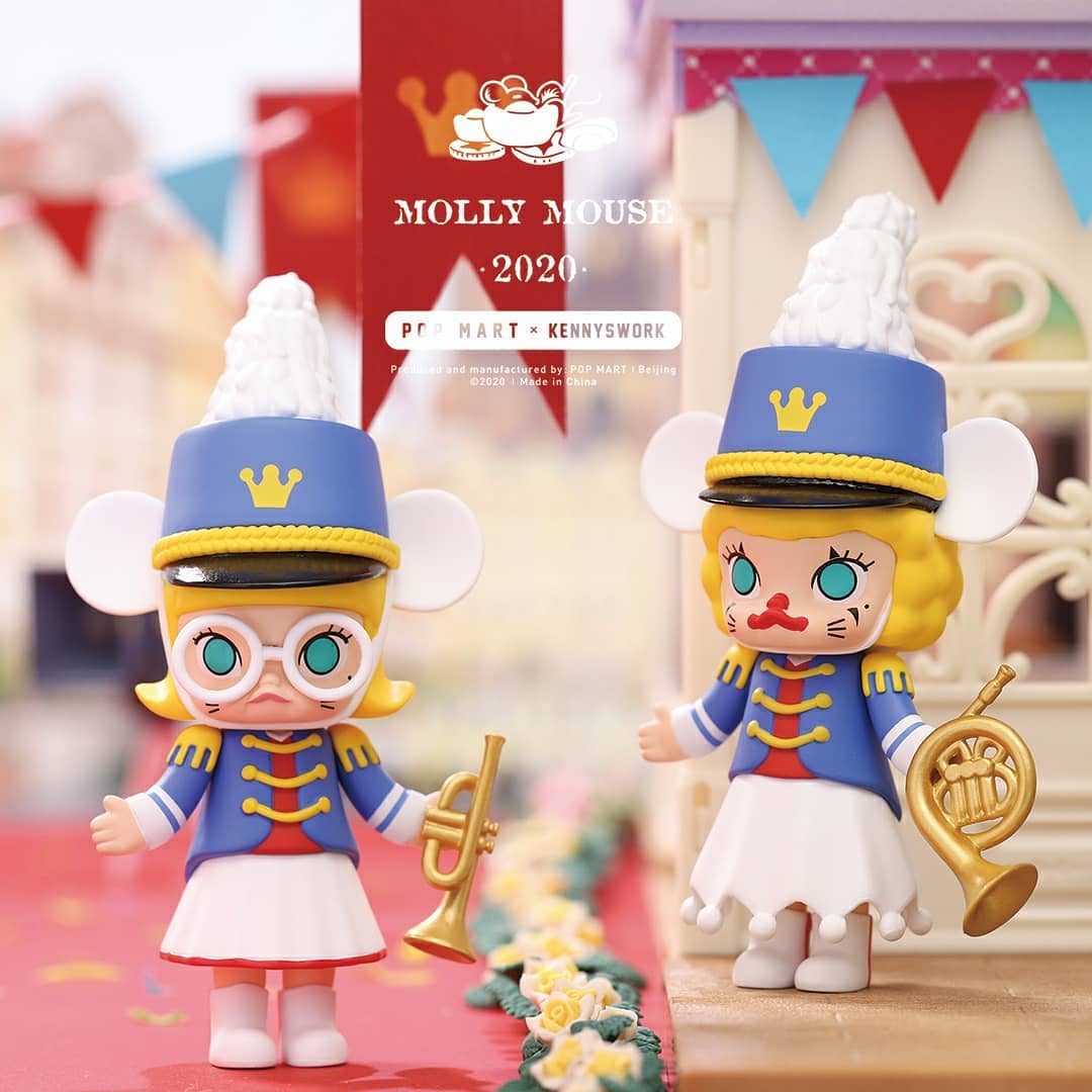 Molly Mouse Happy New Year 2020 Set by Kennyswork x POP MART [Opened Box Version]