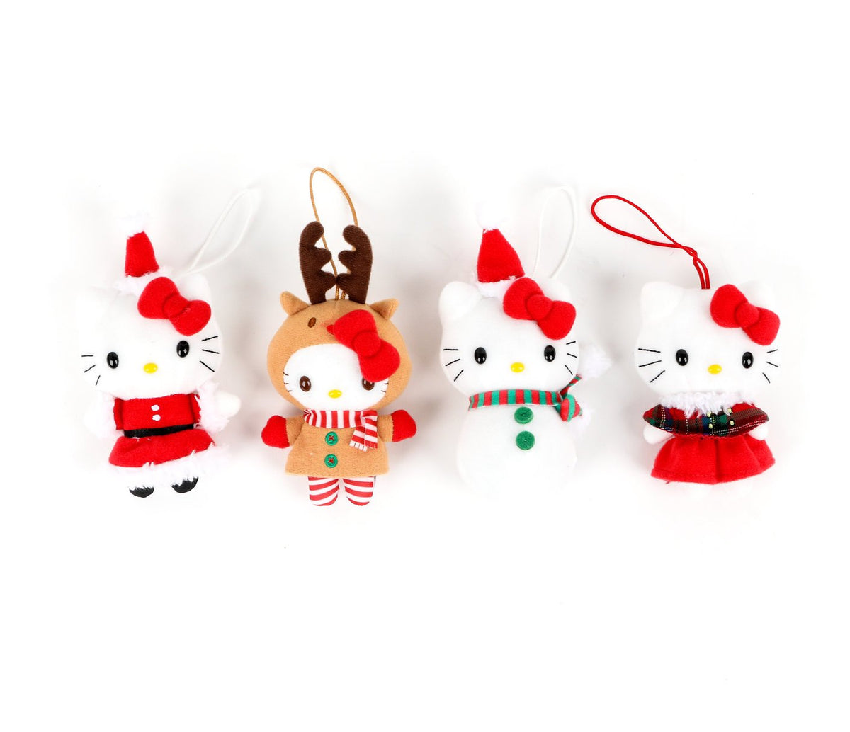 Christmas Hello Kitty Plush Ornaments