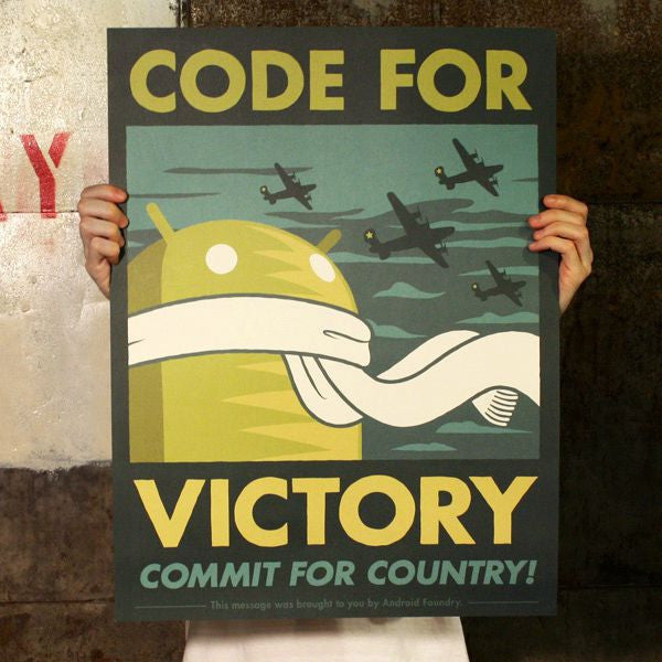 Code for Victory 18&quot;x24&quot; Print - Mindzai
 - 1