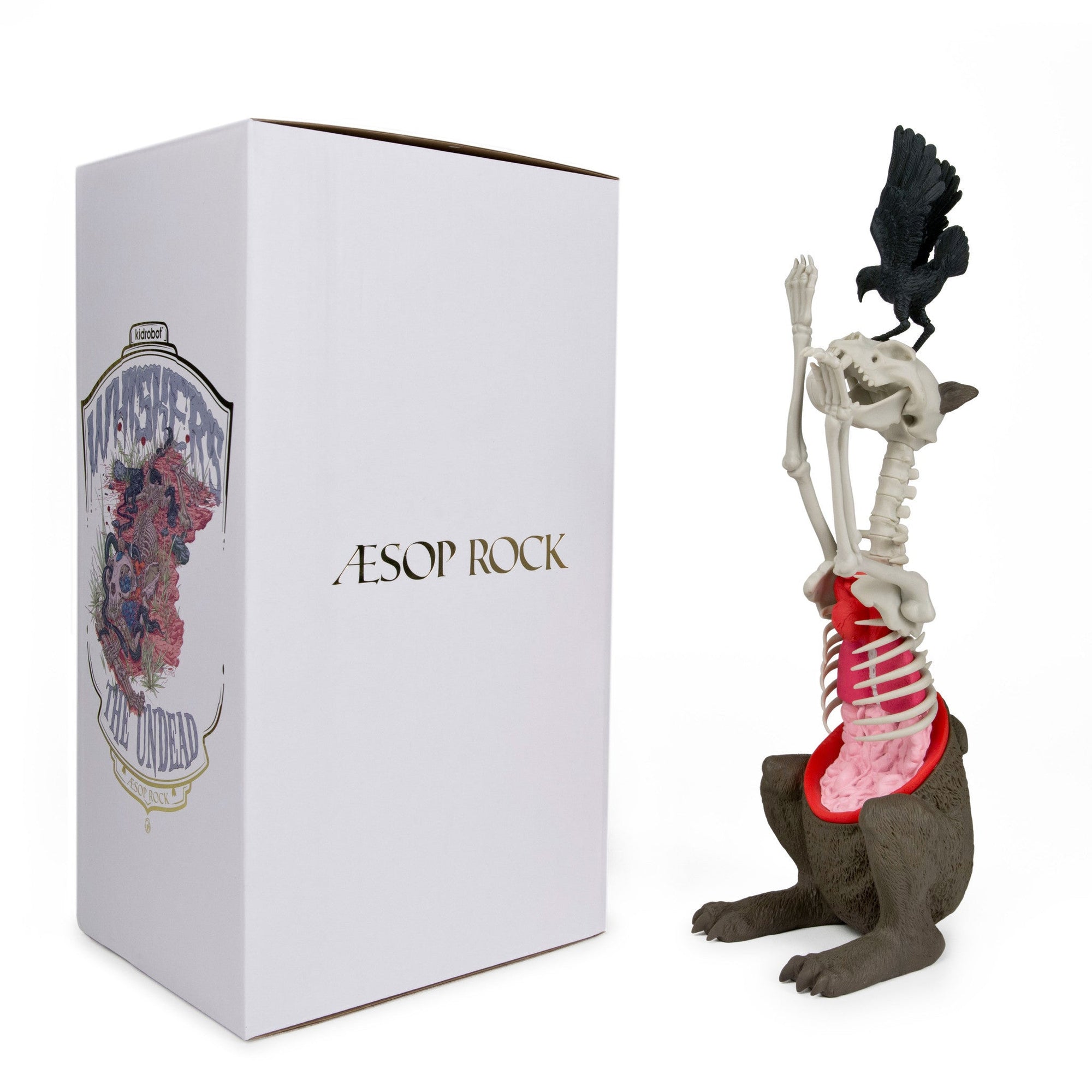 Whiskers the Undead by Aesop Rock x Kidrobot - Mindzai  - 1