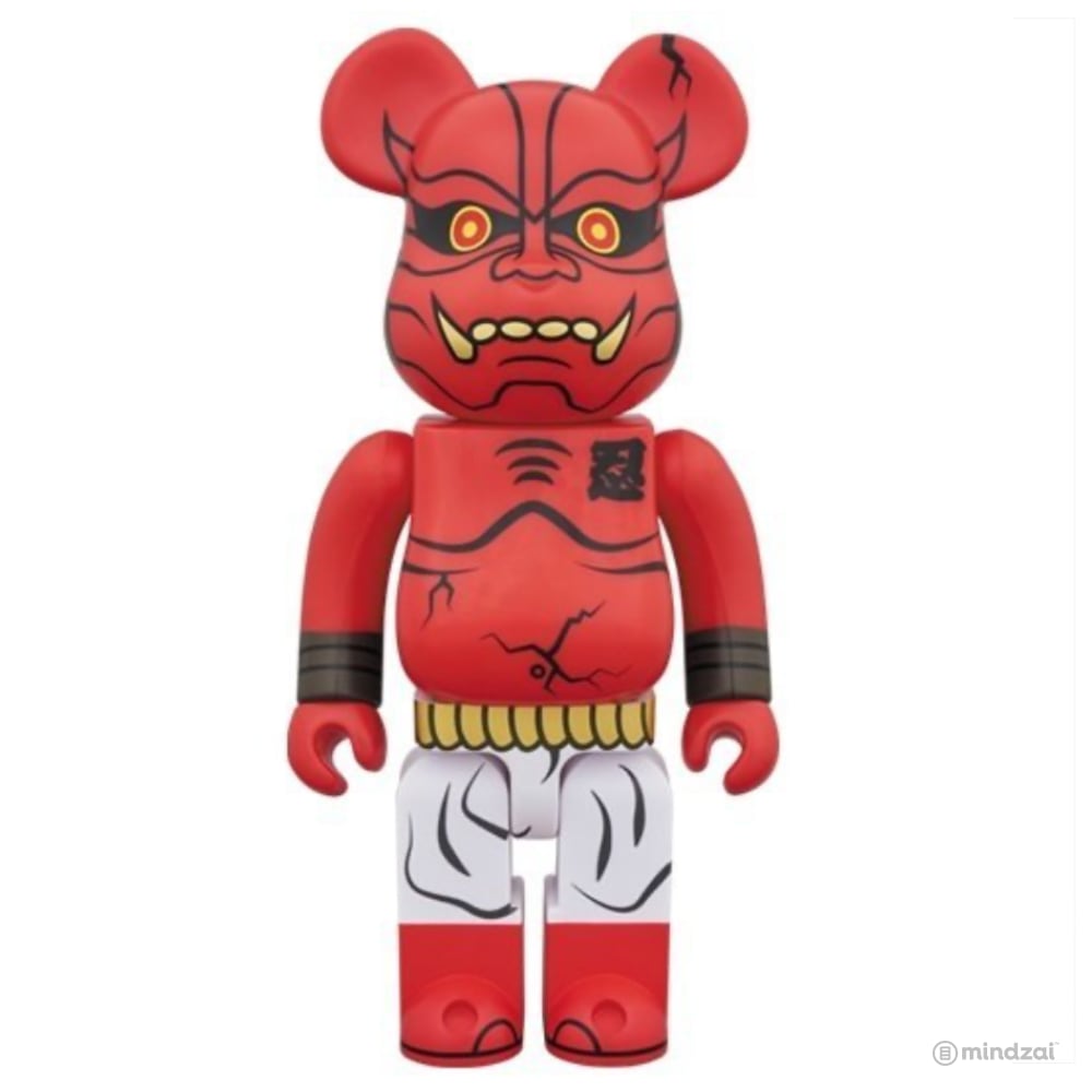 Akaoni Shinobu Red Demon 赤鬼忍 1000% Bearbrick by Medicom Toy