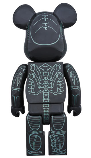 Alien Warrior 1000% Bearbrick by Medicom Toy - Pre-order - Mindzai  - 2