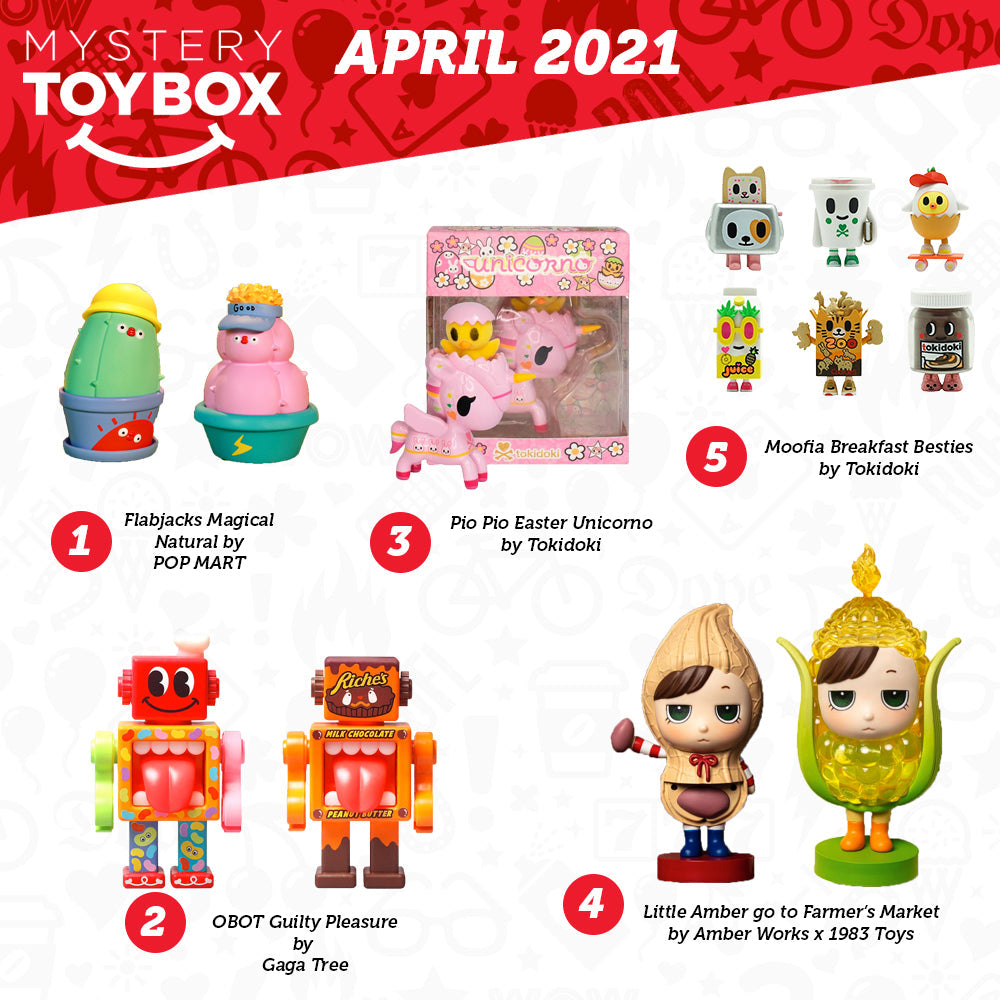 Mystery Toy Box Subscription - Month to Month Plan