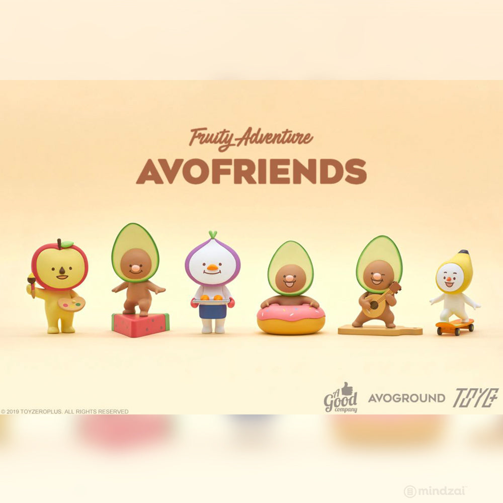 Avo and Friends Blind Box Series by ToyZeroPlus x HYO